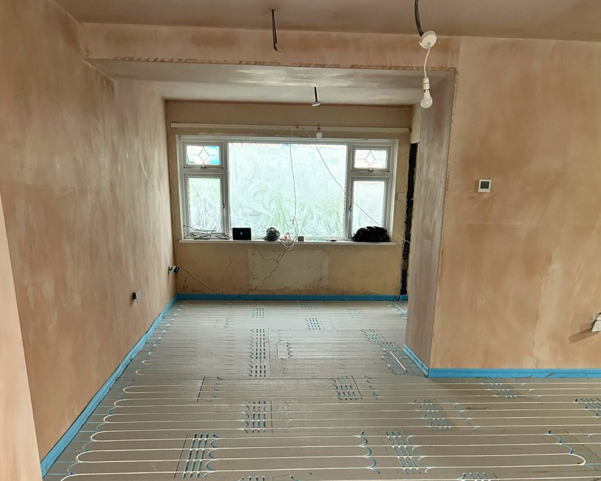 Retrofit Underfloor heating Cardiff