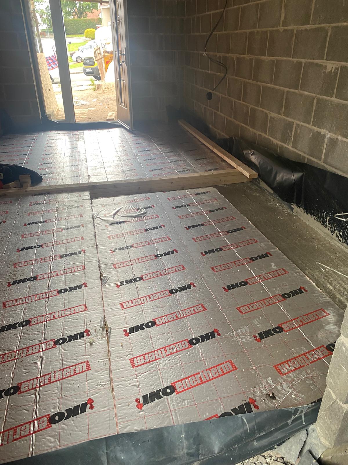 Underfloor Heating Cardiff Insulation