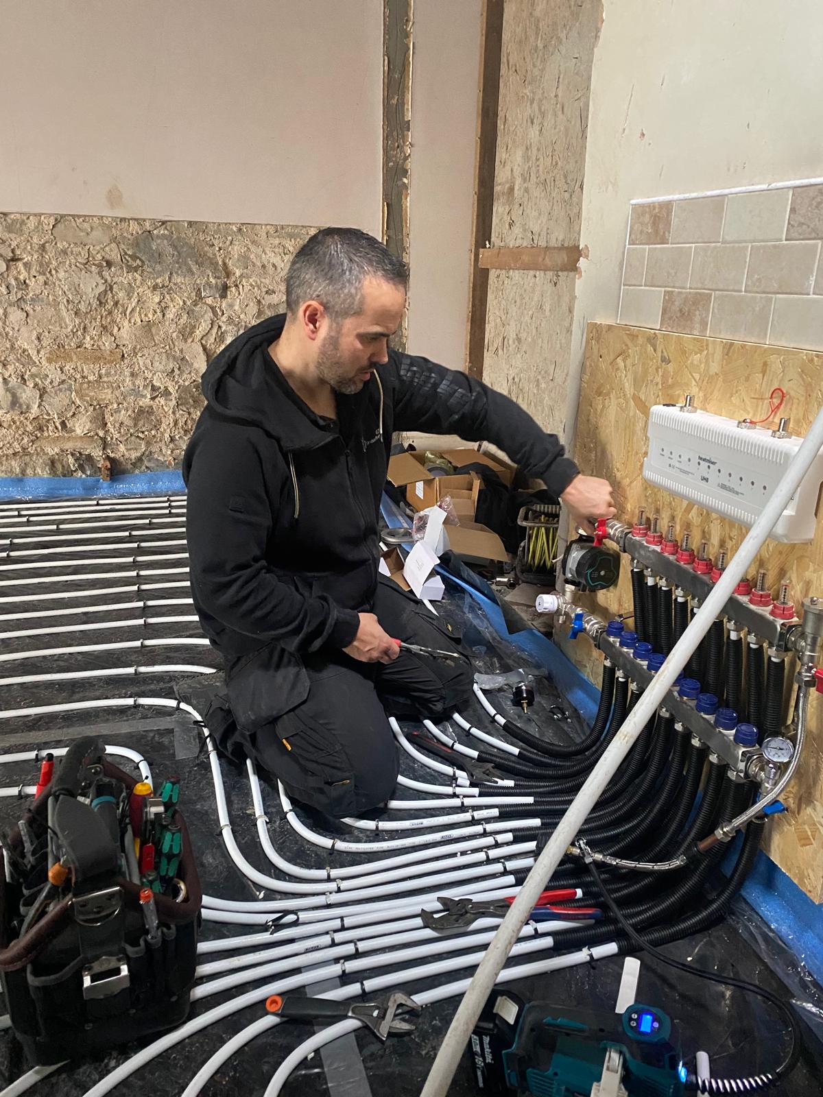 Underfloor heating specialist Cardiff South Wales